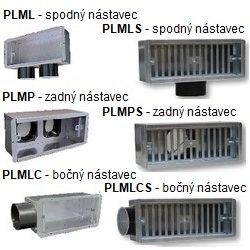 Boxy PLM - 75/90  pre výustku GRLFT