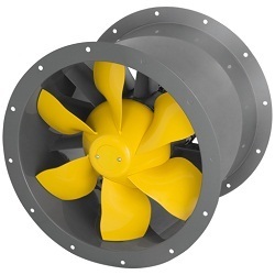 Axiálne ventilátory potrubné  AL-D (AC motor)