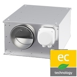Potrubný ventilátor ISOR 150 EC K 01