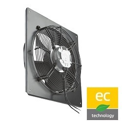 Axiálne nástenné ventilátory FR - BS - EC