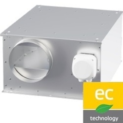 Potrubné ventilátory ISORX-EC (EC motor)